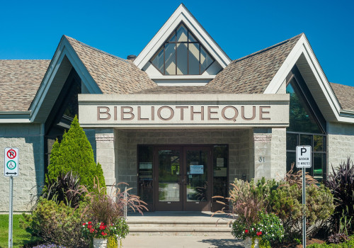 Travaux de peinture à la bibliothèque 