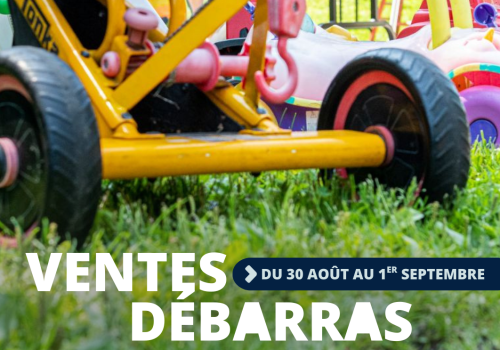 Ventes-débarras | Du 30 août au 1er septembre